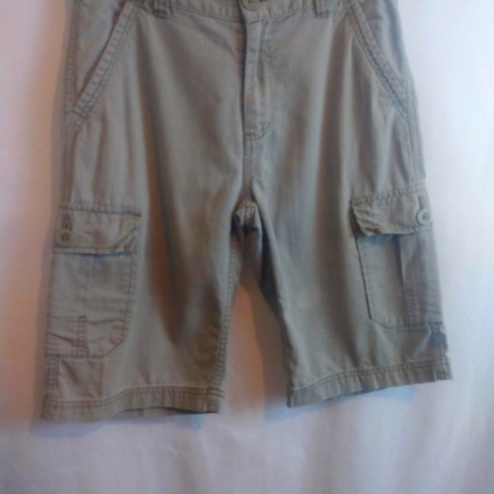 Levis Gray Khaki Cargo Shorts